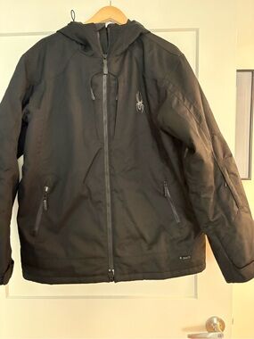 Spyder Dermizax Technical Ski/Snowboard Jacket – Black Size L/G